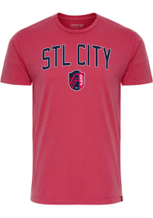St Louis City SC Red Drexel Bingham Short Sleeve T Shirt