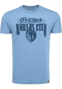 Sporting Kansas City Light Blue Trent Comfy Short Sleeve Fashion T Shirt