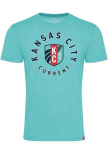 KC Current Teal Practice Arch Short Sleeve Fashion T Shirt