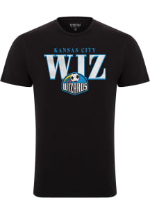 Sporting Kansas City Black Vintage Bingham Short Sleeve T Shirt