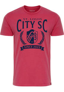 St Louis City SC Red Mayfair Bingham Short Sleeve T Shirt