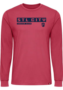 St Louis City SC Red Cerus Mohave Long Sleeve T Shirt