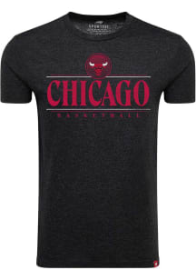 Chicago Bulls Grey Comfy Rosindale Short Sleeve Fashion T Shirt