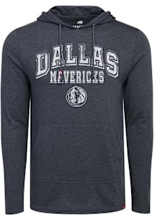 Dallas Mavericks Mens Navy Blue Rowan Brophy Long Sleeve Lightweight Hoodie