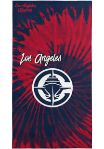 Los Angeles Clippers Psychedelic Beach Towel