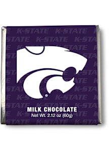 Purple K-State Wildcats 9pc Square Milk Chocolate Candy