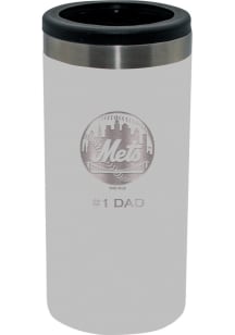 New York Mets Dad 12oz Coolie - White