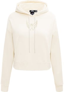 Pro Standard Washington Capitals Womens White Neutral Hooded Sweatshirt