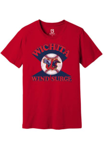 Summit Sportswear Wichita Wind Surge Red Soft Arch Short Sleeve T Shirt