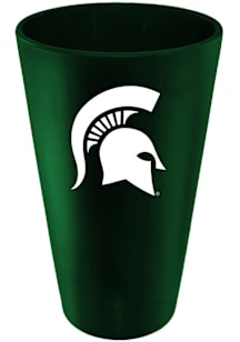 Michigan State Spartans 16oz Frosted Pint Glass - Green