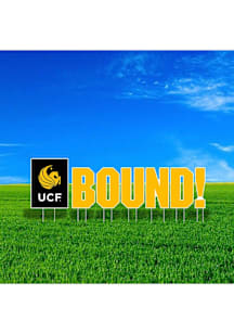UCF Knights Large Bound Yard Sign - Gold