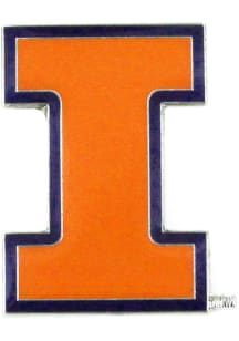 Orange Illinois Fighting Illini Souvenir Team Logo Pin