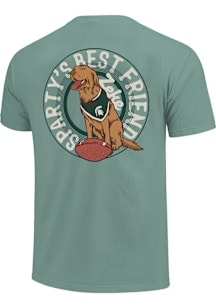 Michigan State Spartans Youth Green Sparty's Best Friend Short Sleeve T-Shirt