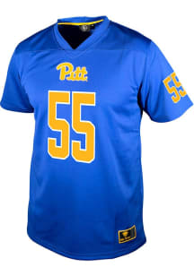 Sean FitzSimmons Genuine Collective Mens Blue Pitt Panthers NIL Football Jersey