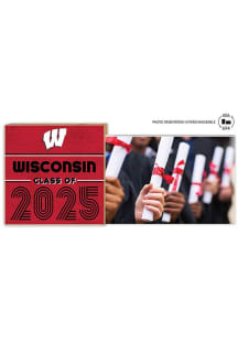 Red Wisconsin Badgers Class of 2025 unique photo frame Picture Frame