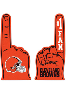 Cleveland Browns #1 Full Color Foam Finger