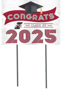 Indianapolis Greyhounds KH Sports Fan Class of 2025 graduation graphic Yard Sign - White
