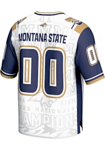 ProSphere Montana State Bobcats Youth White 2025 FCS National Champions Football Jersey
