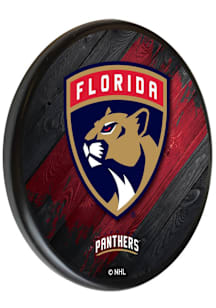 Florida Panthers Printed Sign - Black