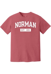 Summit Sportswear Norman Crimson EST 1891 Short Sleeve T Shirt