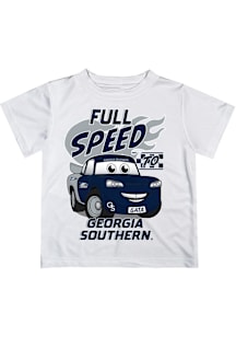 Vive La Fete Georgia Southern Eagles Youth White Full Speed Short Sleeve T-Shirt