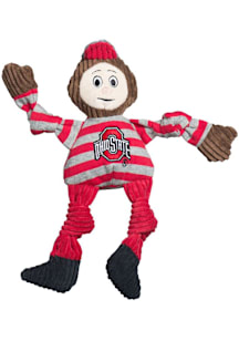 Ohio State Buckeyes Small Knottie Dog Pet Toy