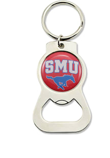 SMU Mustangs Bottle Opener Keychain
