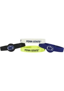Penn State Nittany Lions 4pk Silicone Emblem Kids Bracelet