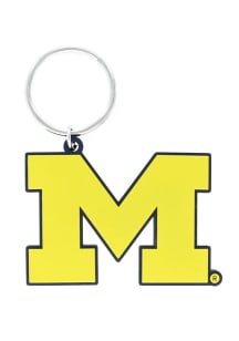 Michigan Wolverines PVC Keychain