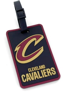 Cleveland Cavaliers Black Rubber Luggage Tag