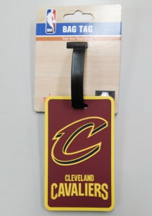 Cleveland Cavaliers Black Rubber Luggage Tag