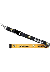 Pittsburgh Penguins Team Logo Lanyard - Black