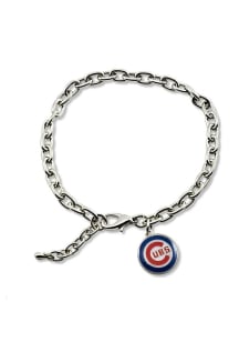 Chicago Cubs Team Logo Womens Bracelet