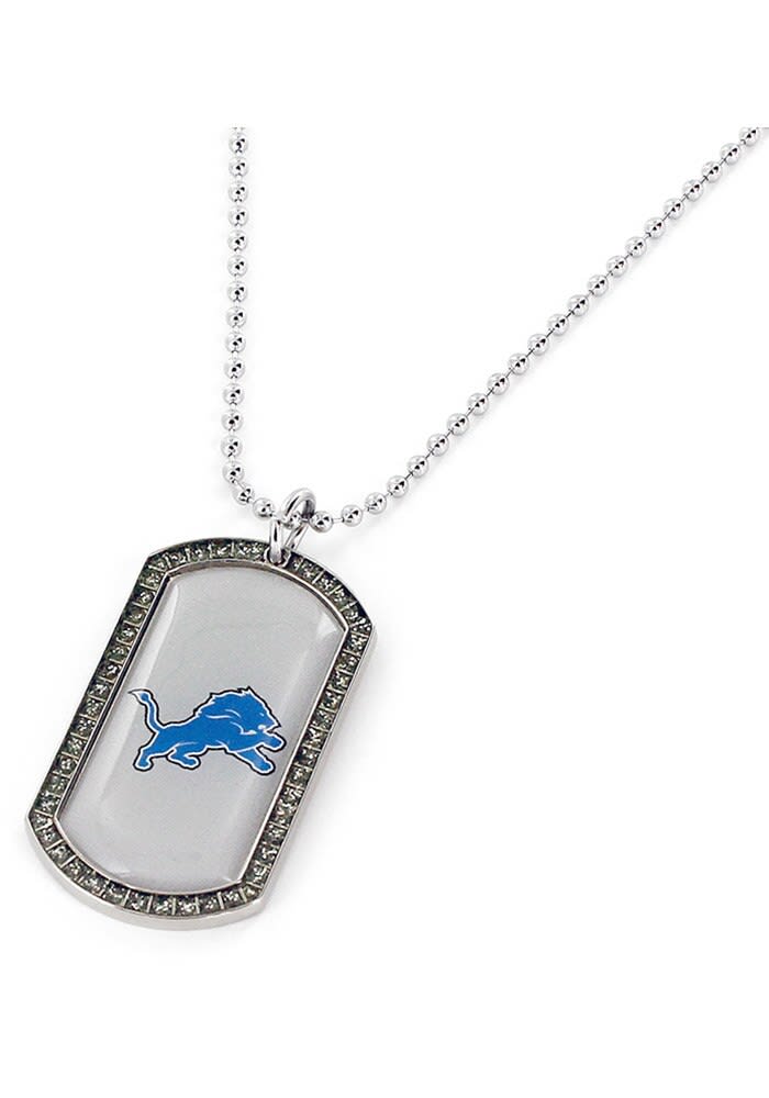 Detroit Lions Tag Necklace