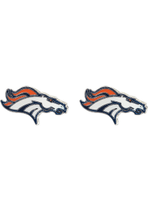 Denver Broncos Logo Post Womens Earrings