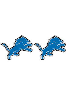 Detroit Lions Logo Post Womens Earrings