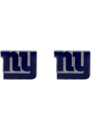 New York Giants Logo Post Womens Earrings