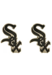 Chicago White Sox Logo Post Womens Earrings
