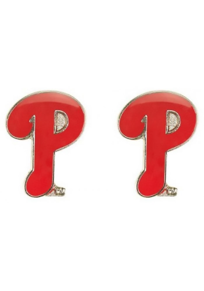 Philadelphia Phillies Logo Post Womens Earrings