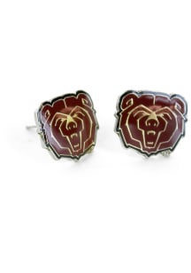 Missouri State Bears Logo Post Womens Earrings
