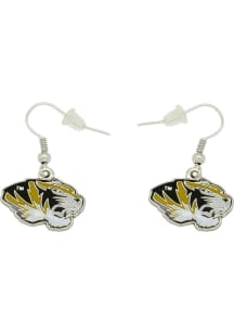Missouri Tigers Logo Dangler Womens Earrings