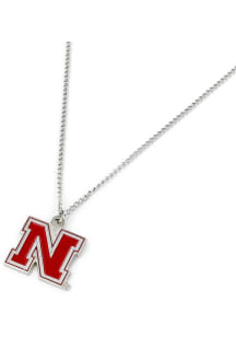 Logo Nebraska Cornhuskers Womens Necklace - Red