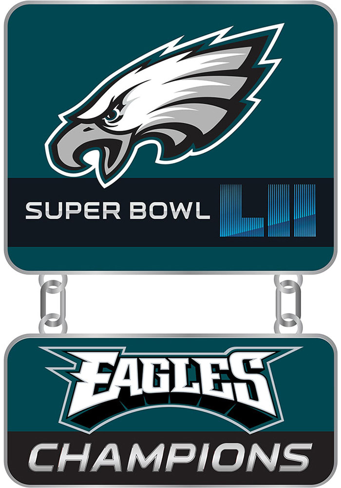Philadelphia Eagles Souvenir Super Bowl 52 Champions Pin