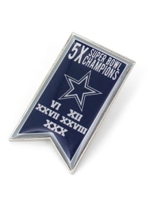 Dallas Cowboys Souvenir Super Bowl Champions Banner Pin