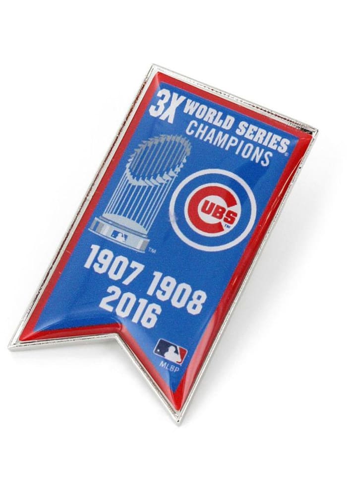 1907 World Series Commemorative Pin - Cubs vs. Tigers