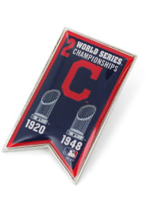 Cleveland Indians Souvenir World Series Champions Banner Pin