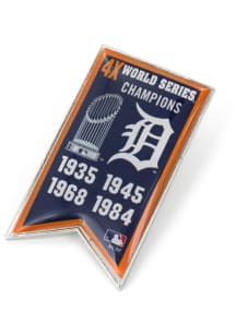 Detroit Tigers Souvenir World Series Champions Banner Pin