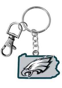 Philadelphia Eagles State Design Heavyweight Keychain