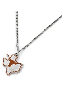 Texas Longhorns State Design Necklace