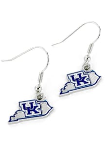 Kentucky Wildcats State Design Womens Earrings